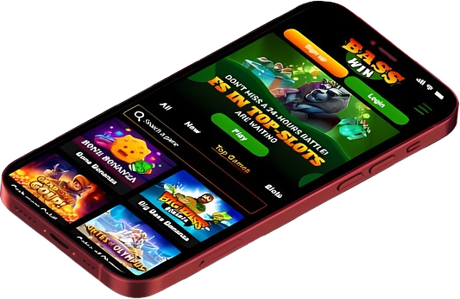 Bass Win Casino on a handset